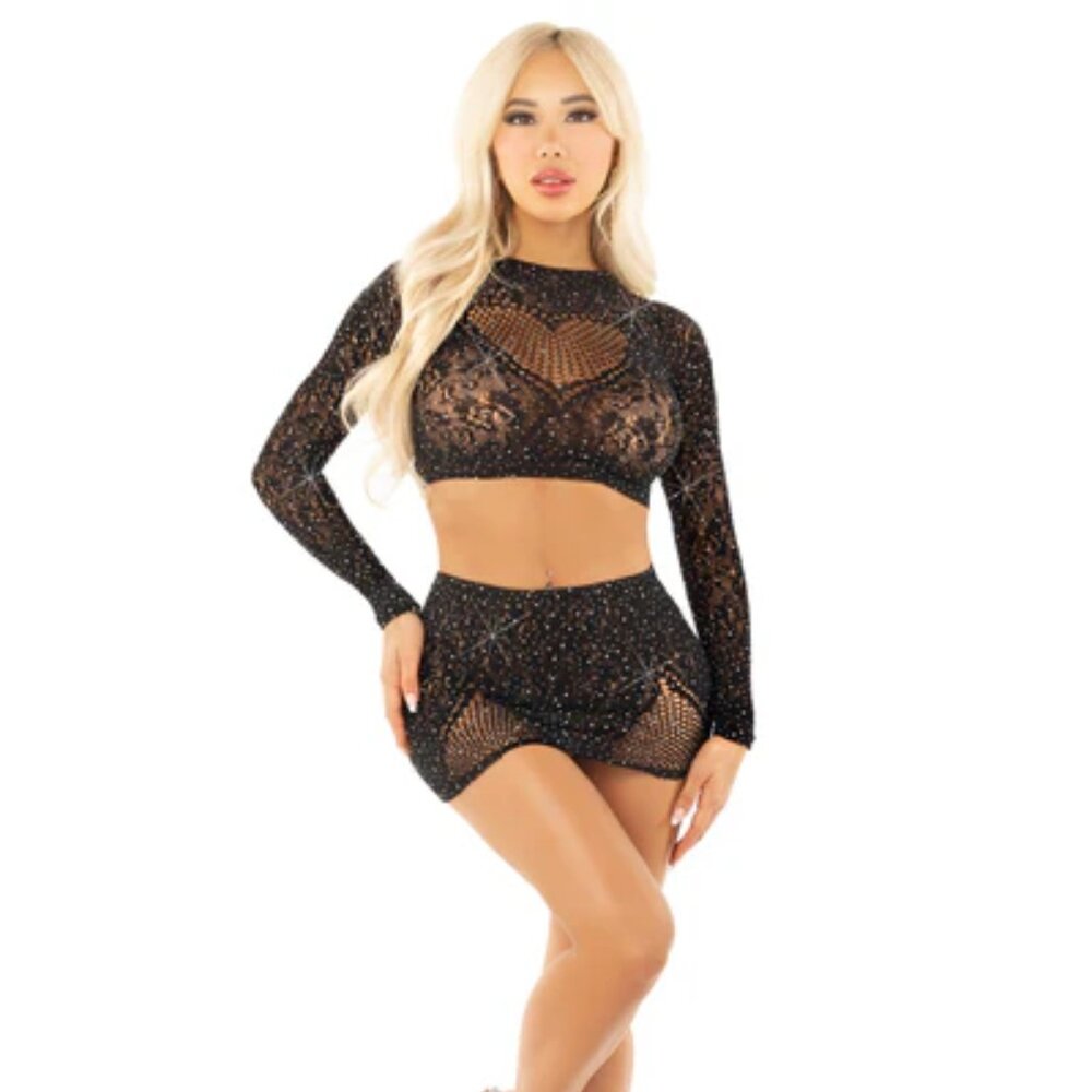 Wildest Dreams Crop Top and Skirt Set